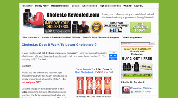 choleslorevealed.com