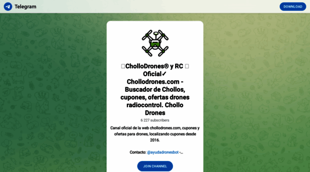 chollodrones.com