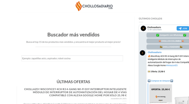 chollosadiario.com