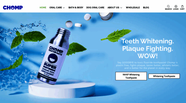 chomptoothpaste.com