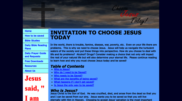 choosejesustoday.com