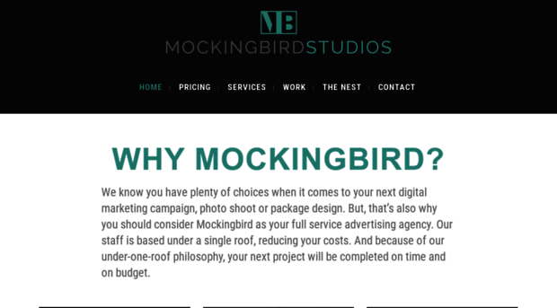 choosemockingbird.com