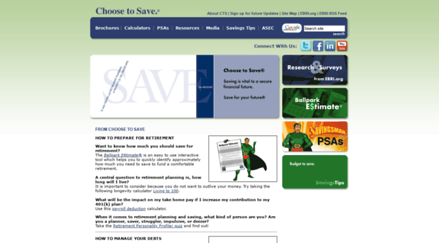 choosetosave.com