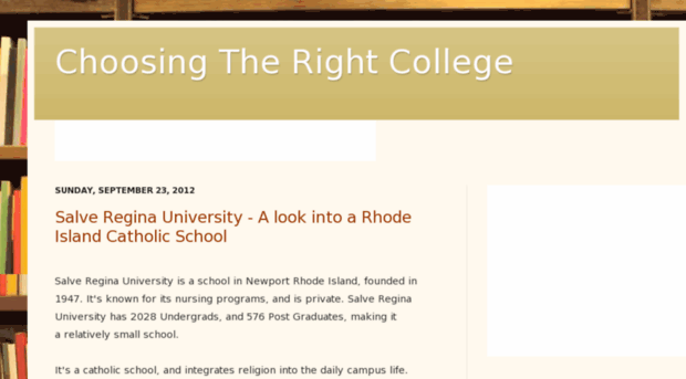 choosingtherightcollege.blogspot.in