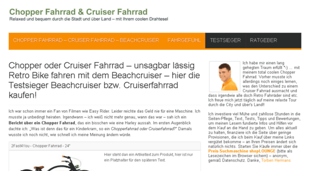 chopperfahrrad-cruiserfahrrad.com