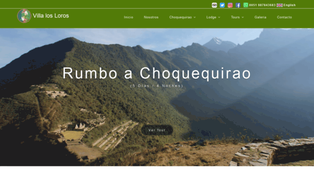 choquequiraolodge.com