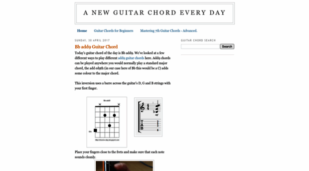 chord-a-day.blogspot.fr