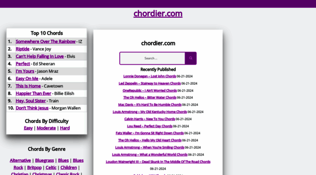 chordier.com