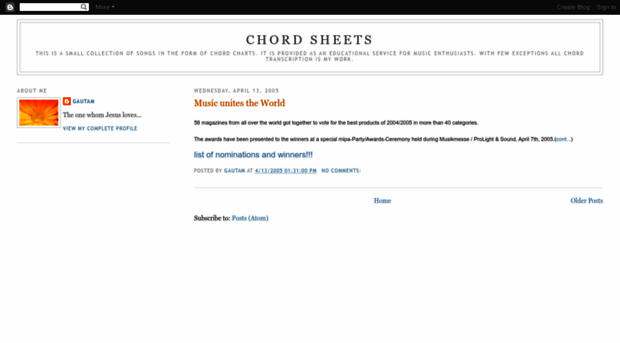 chordsheets.blogspot.com