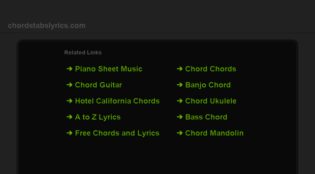 chordstabslyrics.com