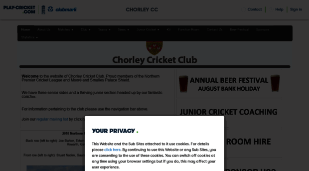 chorley.play-cricket.com