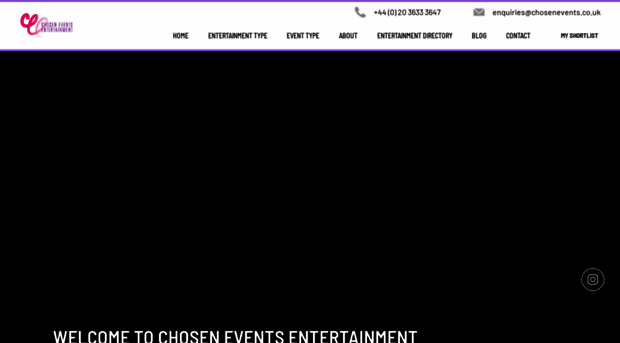 chosenevents.co.uk