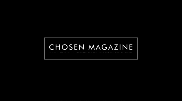 chosenmag.com