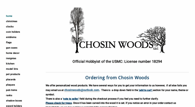 chosinwoods.com