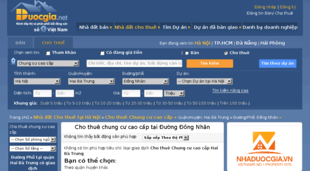 chothuechungcucanhodongnhanhaibatrung.duocgia.net