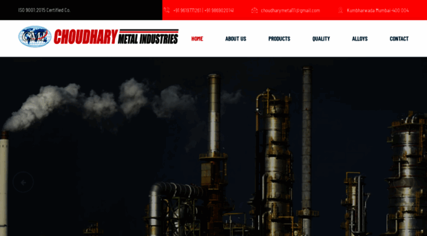 choudharymetalindustries.com