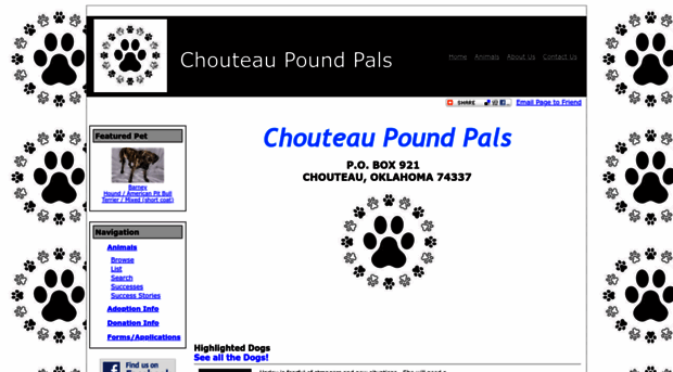 chouteaupoundpals.com
