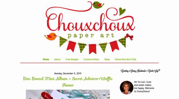 chouxchouxpaperart.com