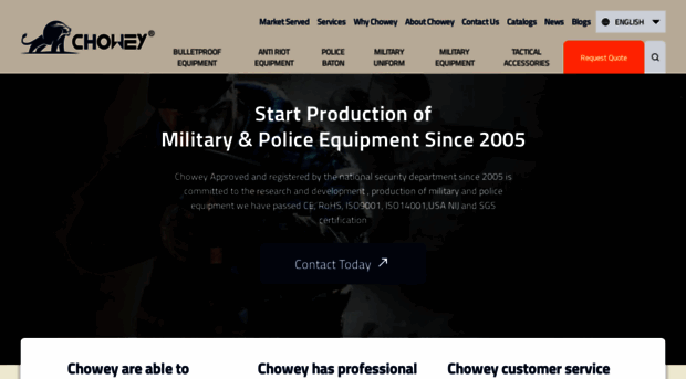 choweyarmor.com