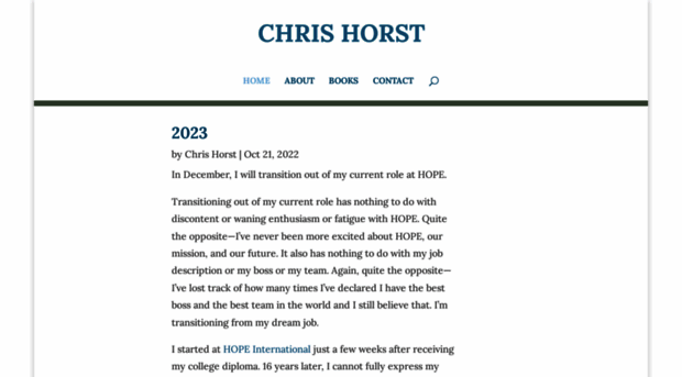 chris-horst.com