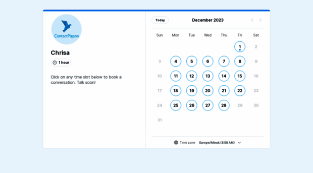 chrisa-contactpigeon.youcanbook.me