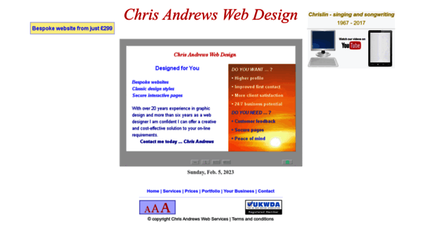 chrisandrewswebdesign.co.uk