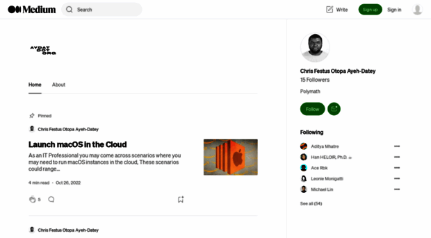 chrisaydat.medium.com