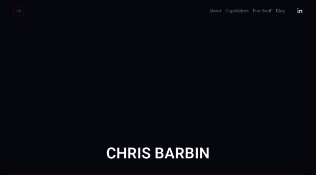 chrisbarbin.com