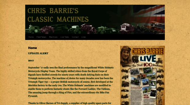 chrisbarrieclassicmachines.co.uk