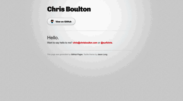 chrisboulton.com