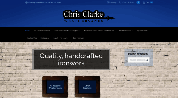 chrisclarkeweathervanes.co.uk