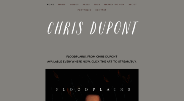 chrisdupontmusic.com