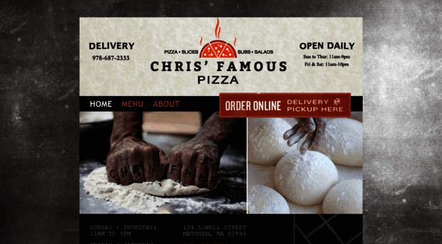 chrisfamouspizza.com