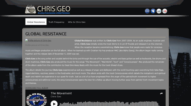 chrisgeomusic.com