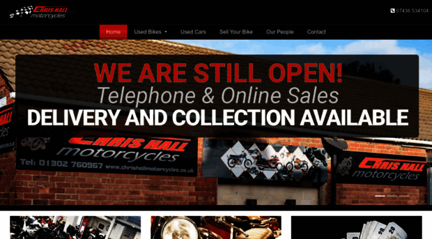 chrishallmotorcycles.co.uk