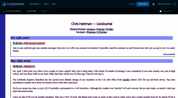 chrishartman.livejournal.com