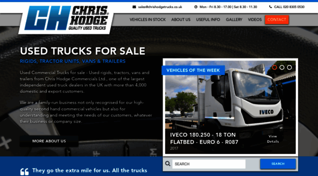 chrishodgetrucks.co.uk