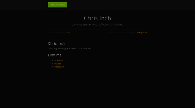 chrisinch.com