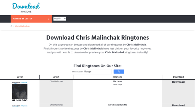 chrismalinchak.download-ringtone.com