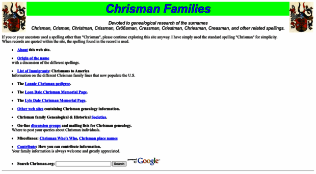 chrisman.org