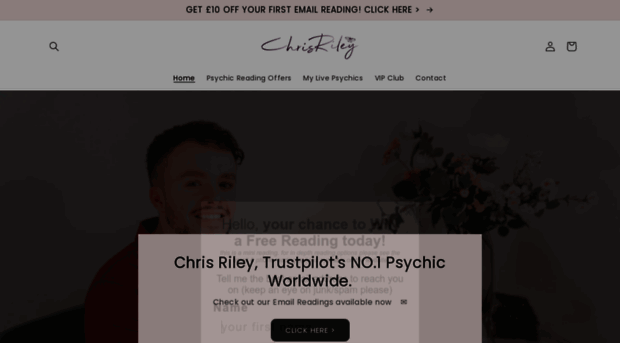 chrisrileypsychic.com