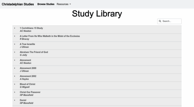 christadelphianstudies.com