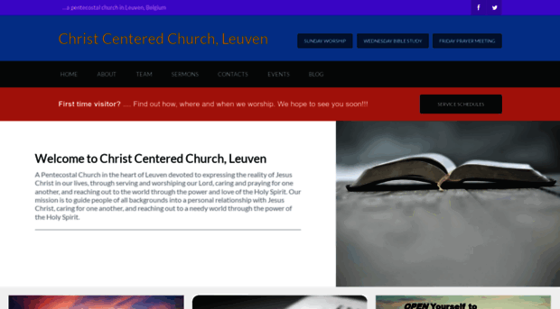 christcenteredchurchleuven.com