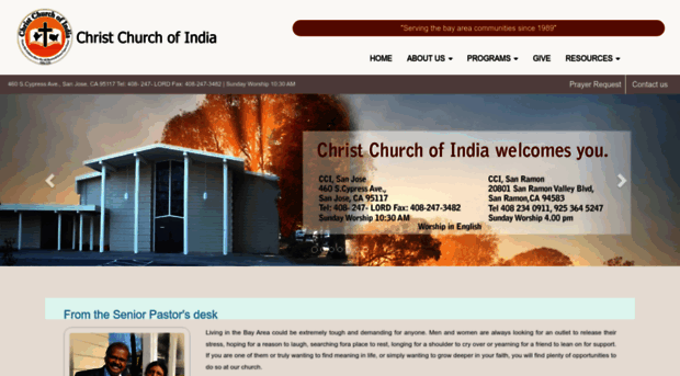 christchurchofindia.org