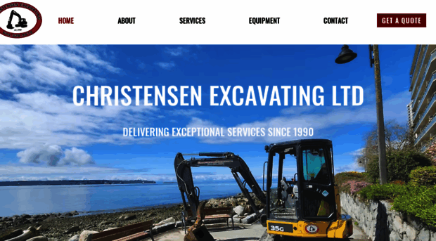 christensenexcavating.com