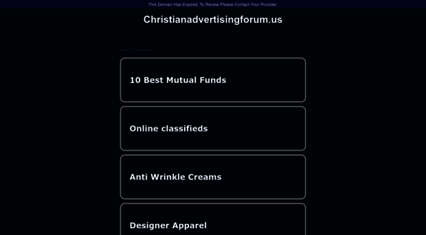 christianadvertisingforum.us