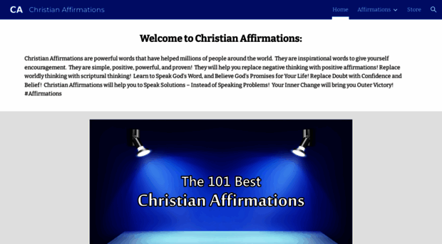 christianaffirmations.com