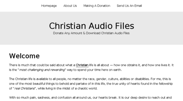 christianaudiofiles.com