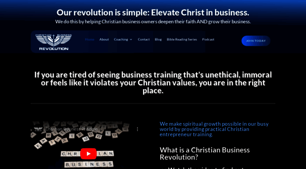 christianbusinessrevolution.com