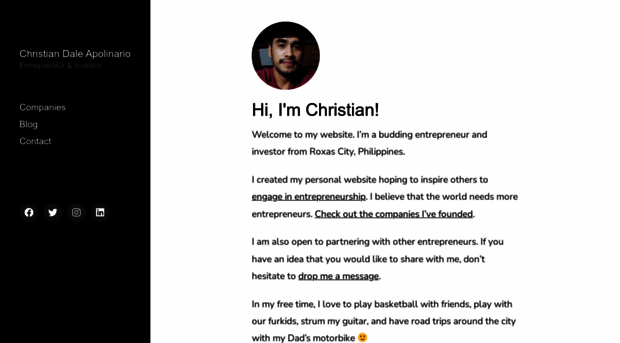 christiandaleapolinario.com